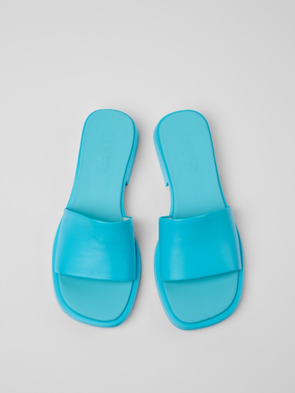 Camper Dana Leather Slides - Picture 2 of 4